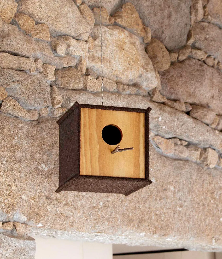 Burel Birdhouse Walnut