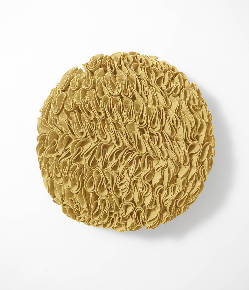 Folhos Round Cushion