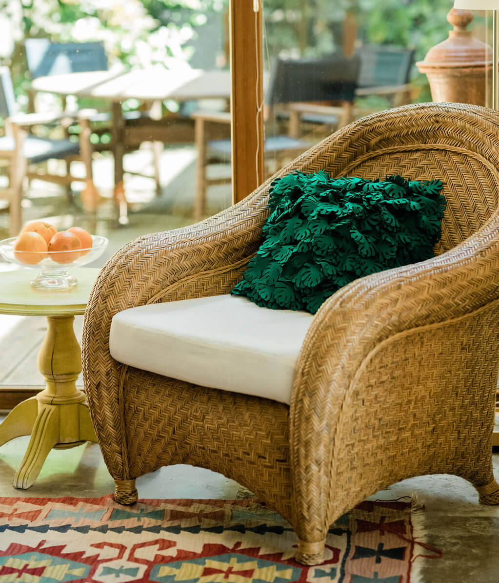 Monstera Cushion