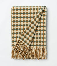 merino-wool-blanket-azulejo-pattern-throw-squares-bronze-green