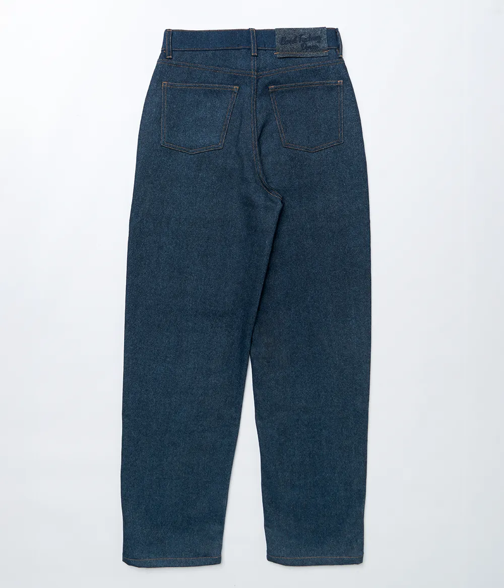 Calças Direitas Denim