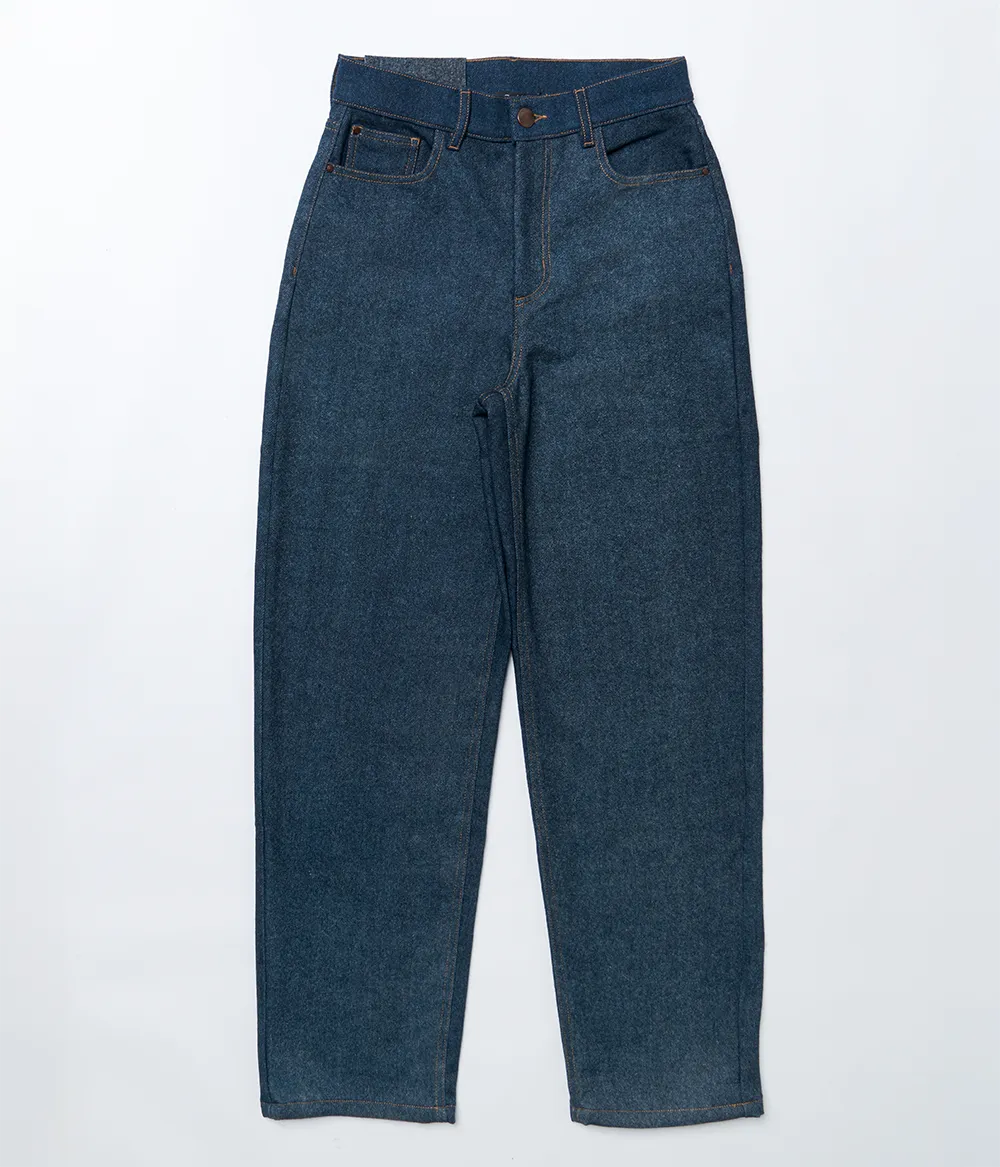 Calças Direitas Denim