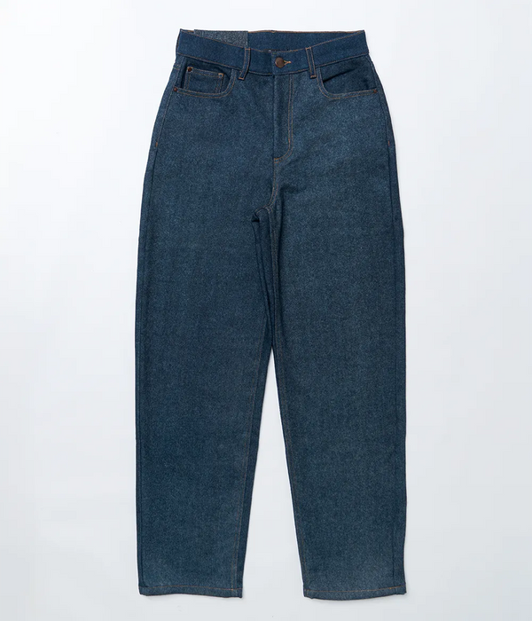 Calças Direitas Denim