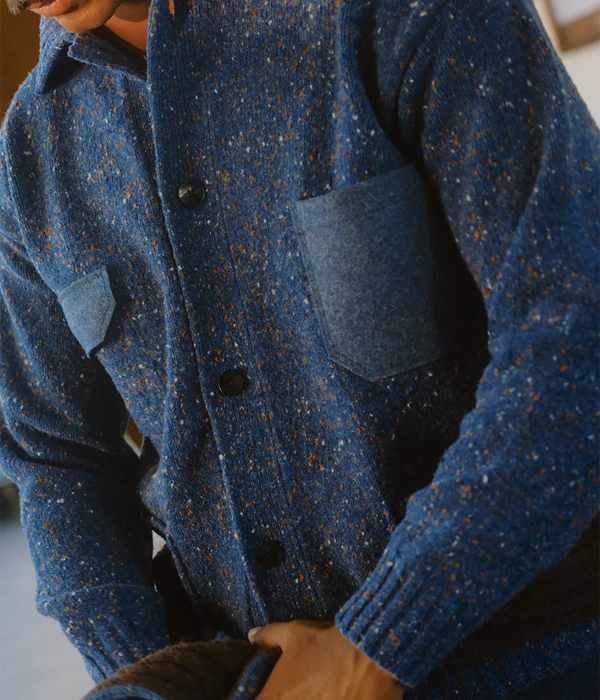 Casaco Malha Denim