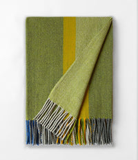 merino-wool-herringbone-throw-summer-blankets-green-multicolor