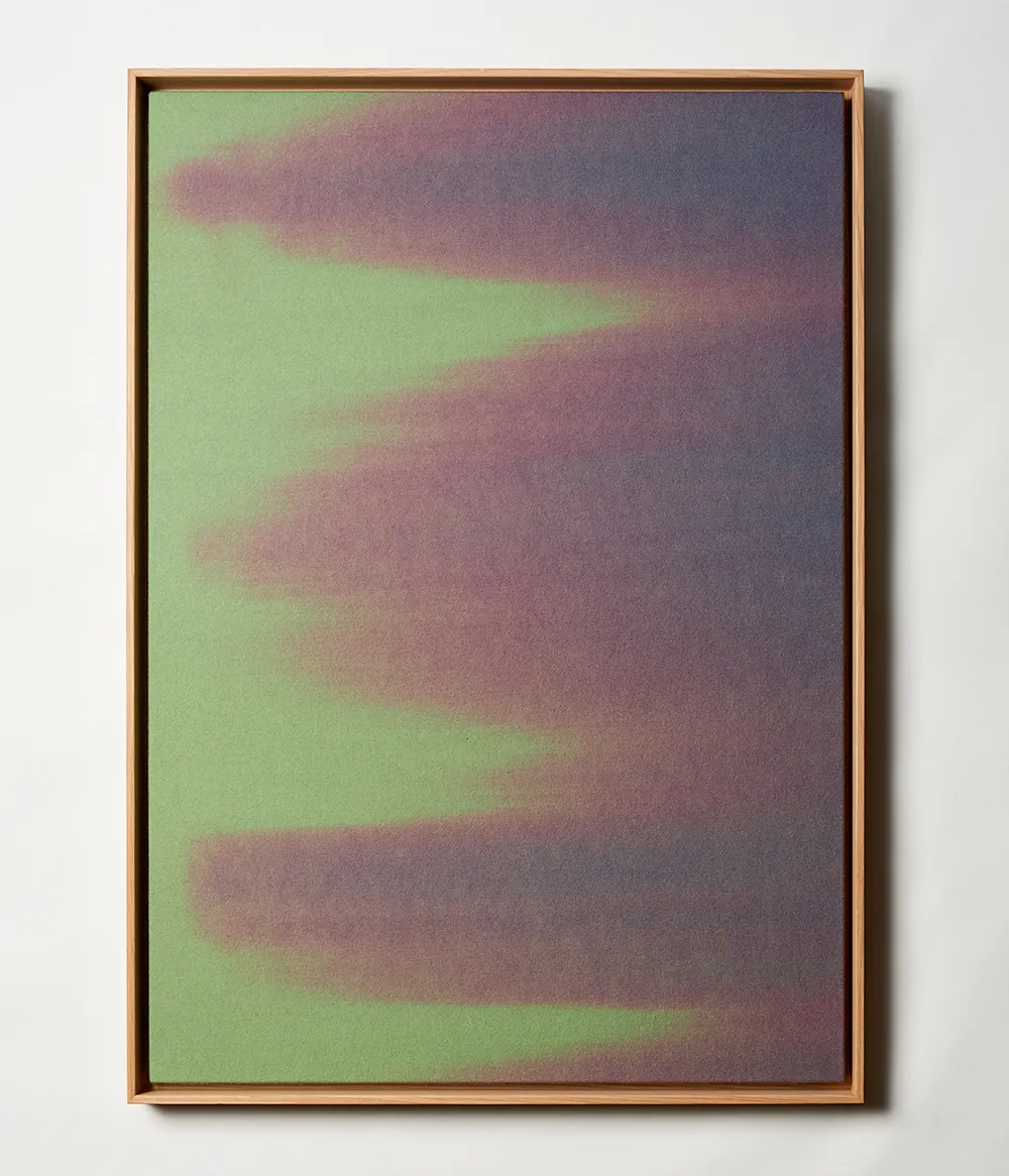 Panel Abstracto Verde