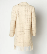 Blanket Coat with Buttons