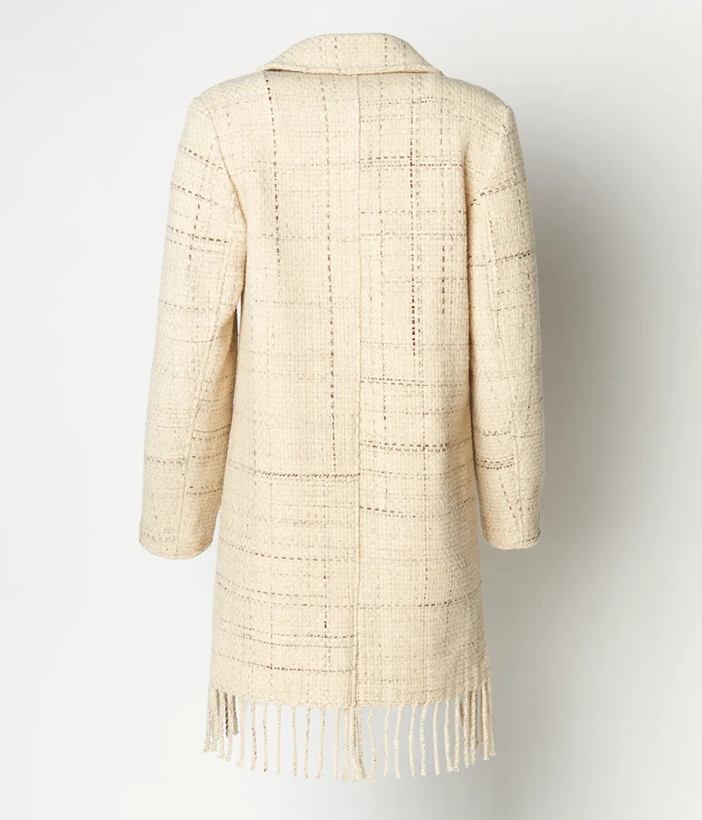 Blanket Coat with Buttons